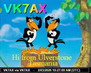 VK7AX: 2026030211 de PI1DFT