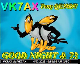 VK7AX: 2026030411 de PI1DFT