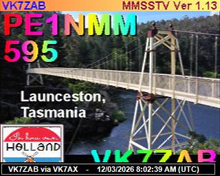 VK7ZAB: 2026031209 de PI1DFT