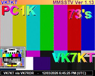 VK7KT: 2026031219 de PI1DFT