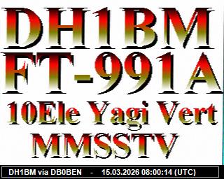 DH1BM: 2026031509 de PI1DFT