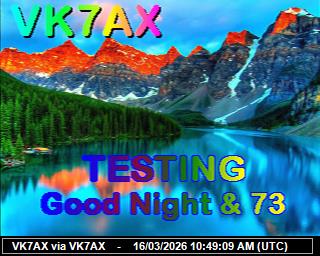 VK7AX: 2026031611 de PI1DFT