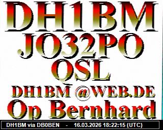 DH1BM: 2026031619 de PI1DFT