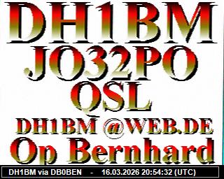 DH1BM: 2026031621 de PI1DFT
