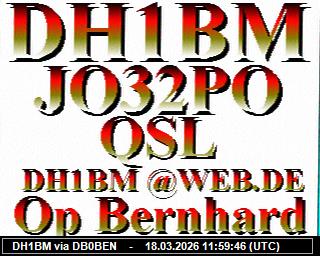 DH1BM: 2026031813 de PI1DFT
