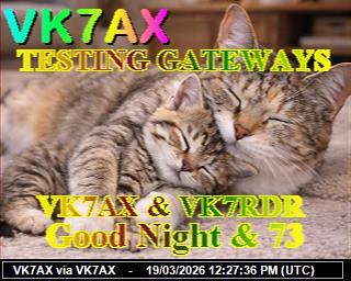 VK7AX: 2026031913 de PI1DFT