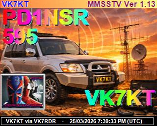 VK7KT: 2026032520 de PI1DFT