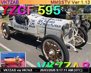 VK7ZAB: 2026032610 de PI1DFT