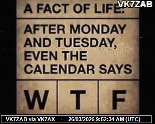 VK7ZAB: 2026032610 de PI1DFT