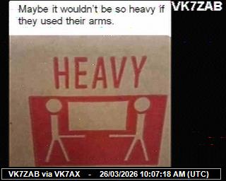 VK7ZAB: 2026032611 de PI1DFT