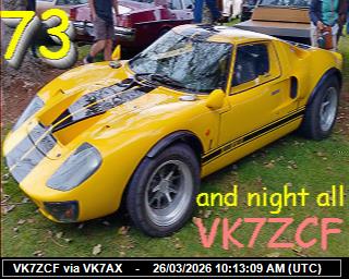 VK7ZCF: 2026032611 de PI1DFT