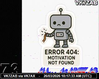 VK7ZAB: 2026032611 de PI1DFT