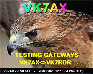 VK7AX: 2026032613 de PI1DFT