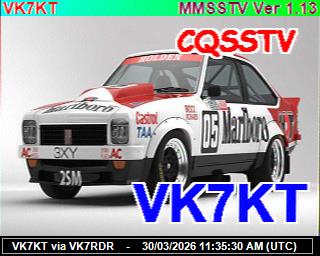 VK7KT: 2026033013 de PI1DFT