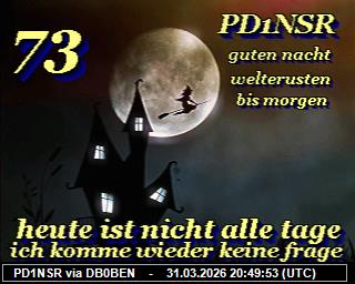 PD1NSR: 2026033122 de PI1DFT