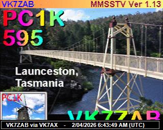 VK7ZAB: 2026040208 de PI1DFT