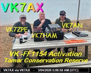 VK7AX: 2026040307 de PI1DFT