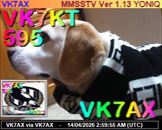 VK7AX: 2026041405 de PI1DFT