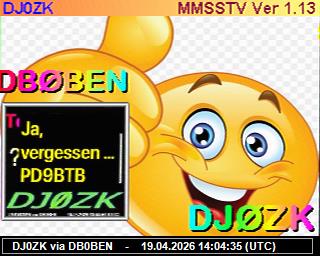 DJ0ZK: 2026041916 de PI1DFT