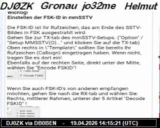 DJ0ZK: 2026041916 de PI1DFT