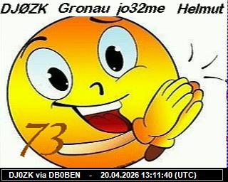 DJ0ZK: 2026042015 de PI1DFT