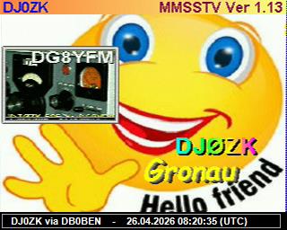DJ0ZK: 2026042610 de PI1DFT