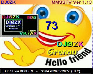 DJ0ZK: 2026043007 de PI1DFT