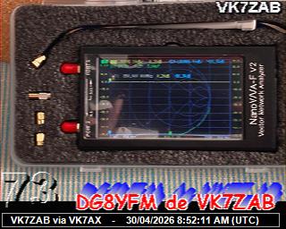 VK7ZAB: 2026043010 de PI1DFT