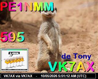 VK7AX: 2026051007 de PI1DFT
