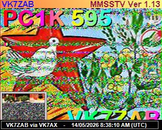 VK7ZAB: 2026051410 de PI1DFT