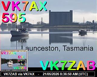 VK7ZAB: 2026052110 de PI1DFT