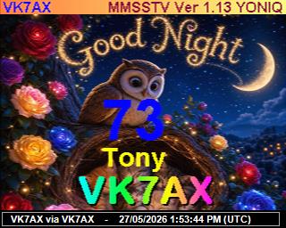 VK7AX: 2026052715 de PI1DFT
