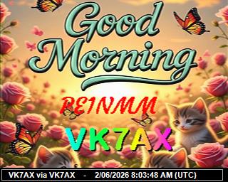 VK7AX: 2026060210 de PI1DFT