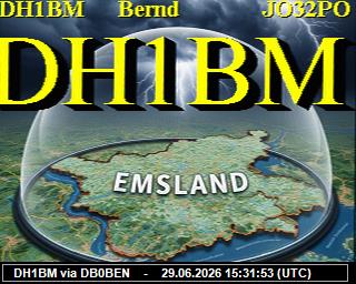 DH1BM: 2026062917 de PI1DFT