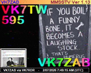 VK7ZAB: 2026070209 de PI1DFT
