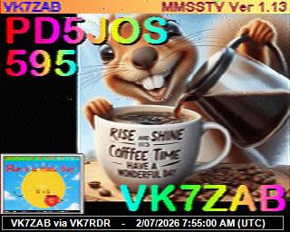 VK7ZAB: 2026070209 de PI1DFT