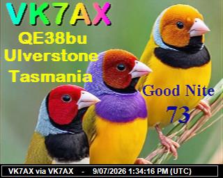 VK7AX: 2026070915 de PI1DFT