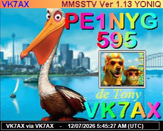 VK7AX: 2026071207 de PI1DFT