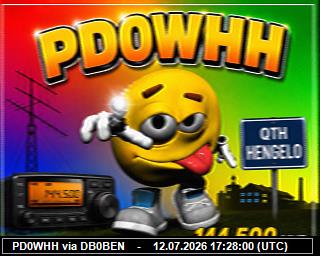 PD0WHH: 2026071219 de PI1DFT