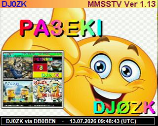 DJ0ZK: 2026071311 de PI1DFT