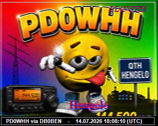 PD0WHH: 2026071420 de PI1DFT