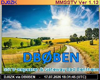 DJ0ZK: 2026071720 de PI1DFT