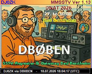 DJ0ZK: 2026071820 de PI1DFT
