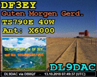 DL9DAC: 2018101307 de PI3DFT