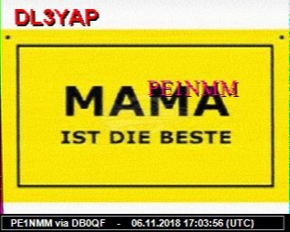 PE1NMM: 2018110617 de PI3DFT