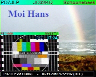 PD7JLP: 2018110617 de PI3DFT