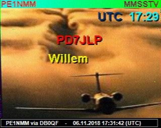 PE1NMM: 2018110617 de PI3DFT
