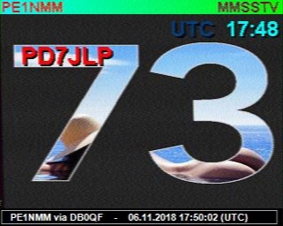 PE1NMM: 2018110617 de PI3DFT