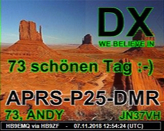 HB9EMQ: 2018110712 de PI3DFT