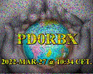 PD0RBX: 2022-03-27 de PI1DFT